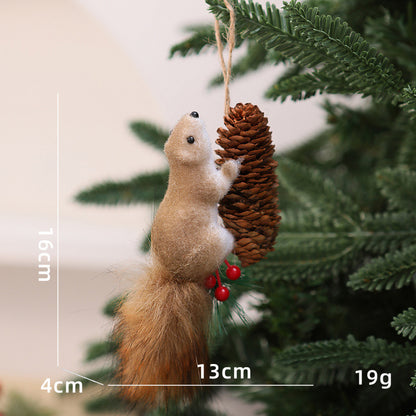 Niedliche Dekorationsfigur mit Eichhörnchenmotiv Brehn