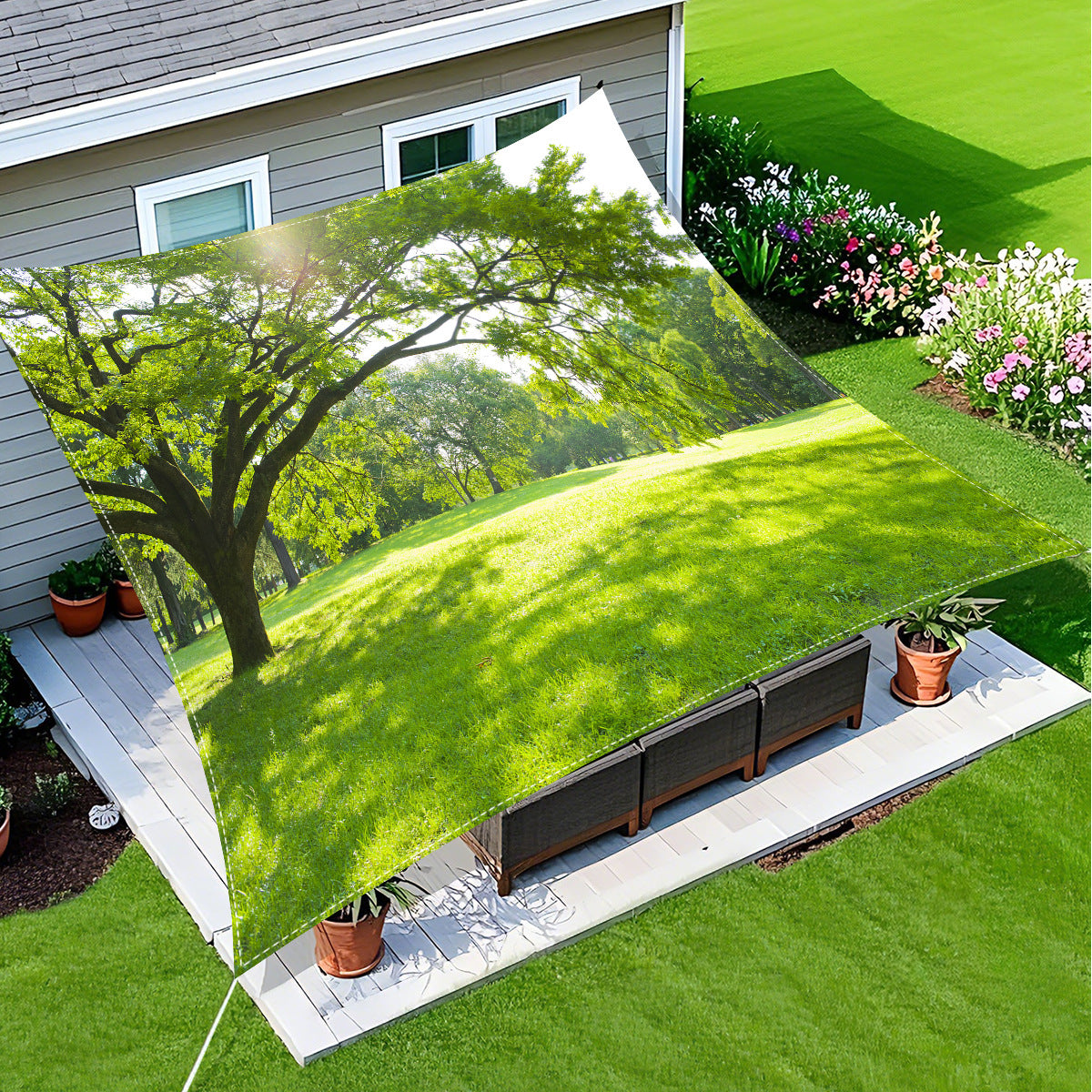 Outdoor Pavillon Schatten Brehn