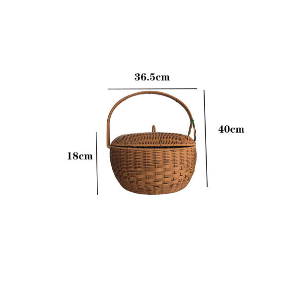Handgewebter Picknickkorb Brehn