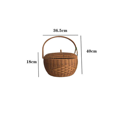 Handgewebter Picknickkorb Brehn