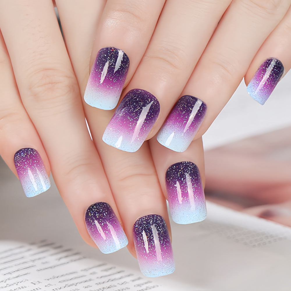 Kunstnägel mit luxuriösem Ombre-Effekt Brehn