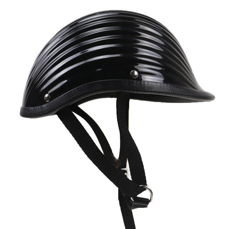 Retro Schutzmotorradhelm Brehn