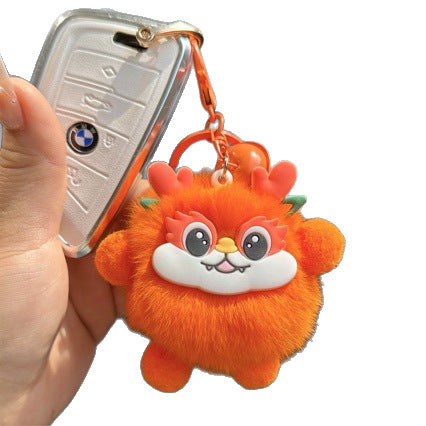 Flauschiger Schlüsselanhänger Charm Brehn