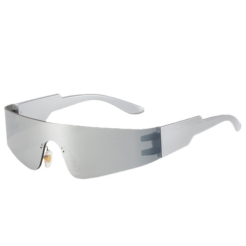 Oversized Schutzschild Sonnenbrille Brehn