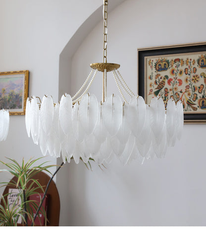 Blatt-Design Pendelleuchte