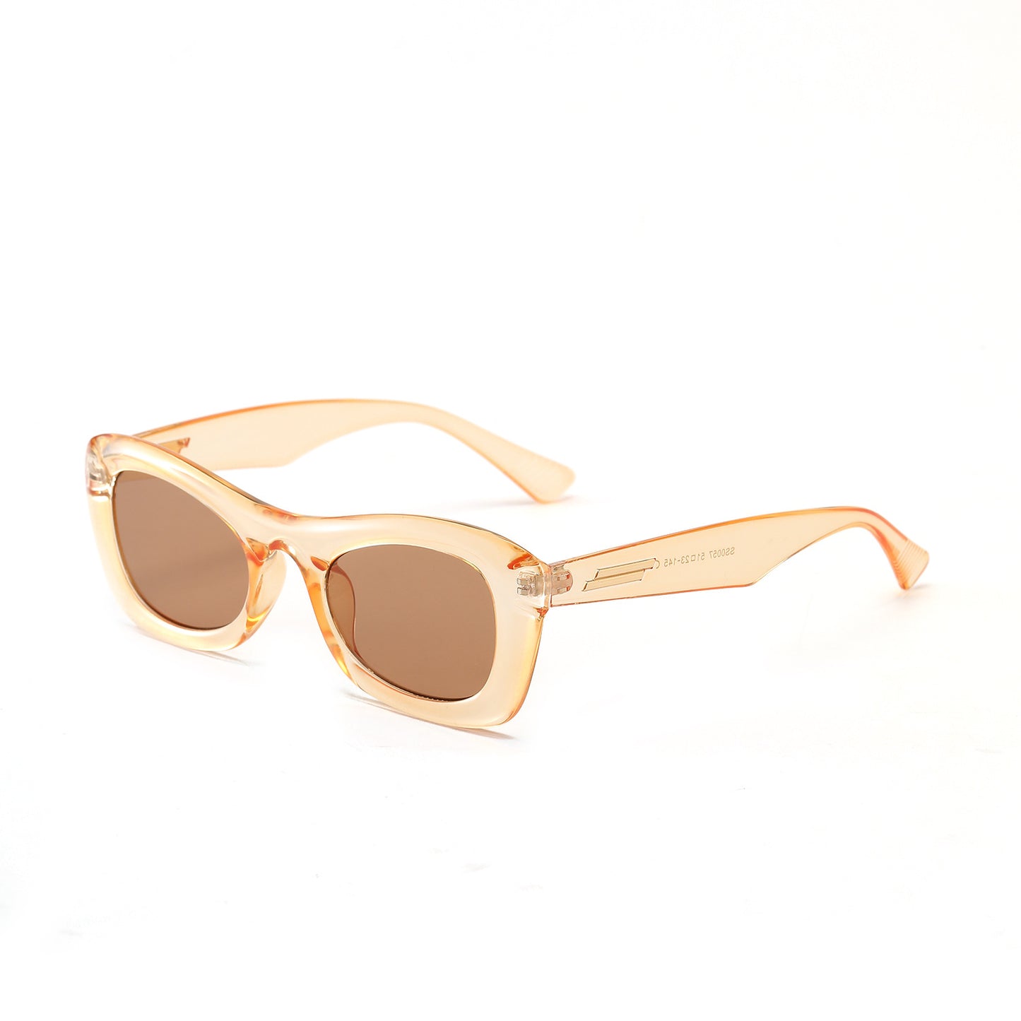 Damen stylische Sonnenbrille im angesagten Geometrie-Design Brehn