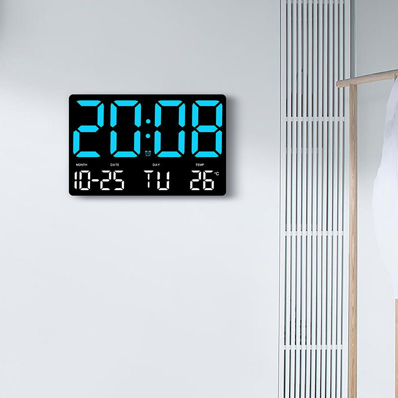 Digitale Multifunktionsuhr mit großem Display Brehn