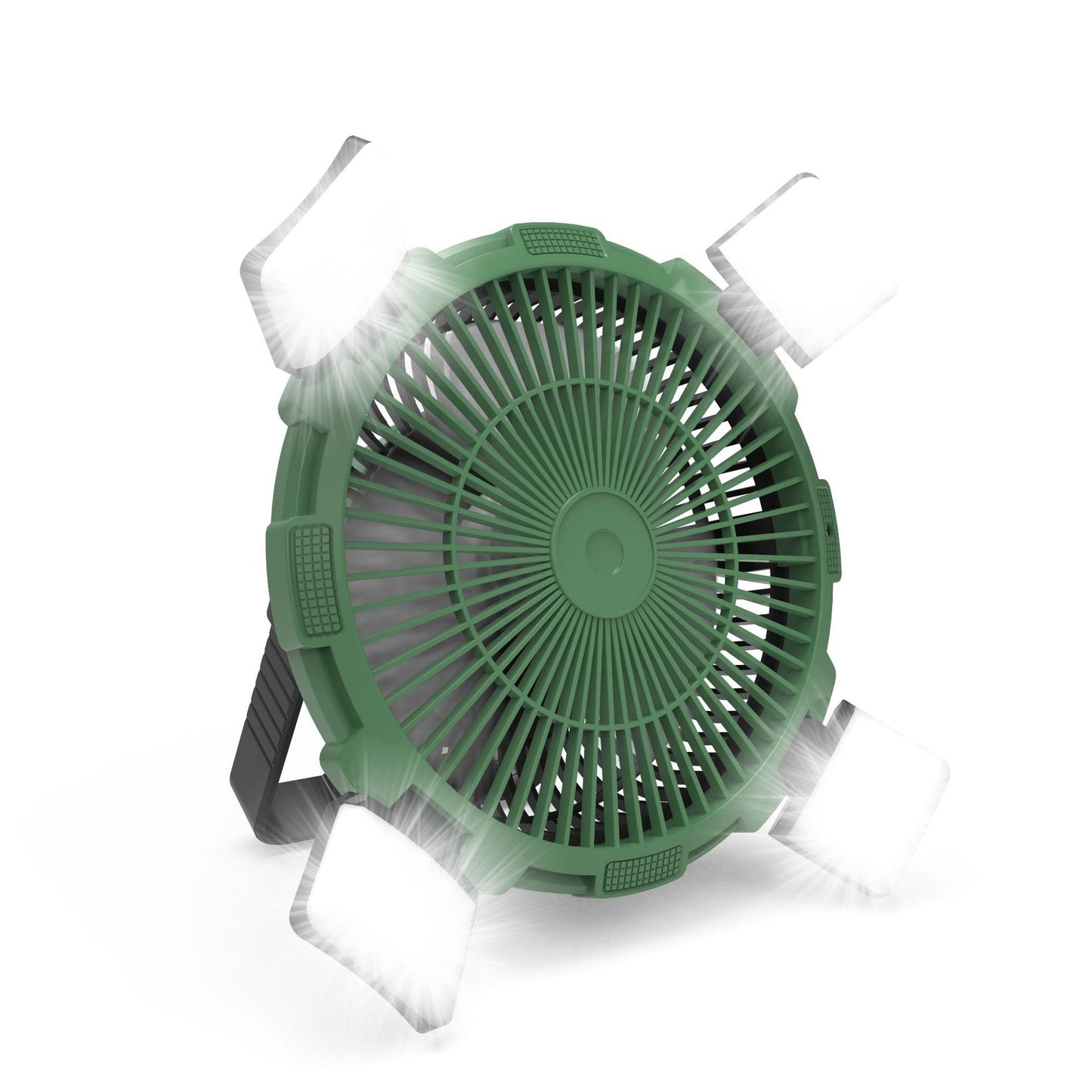 Multi-Funktionaler Campingventilator mit LED-Lichtern Brehn
