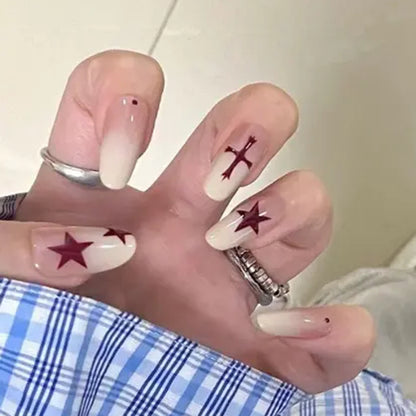 Sternen-Themen Nagelkunst Stil Brehn