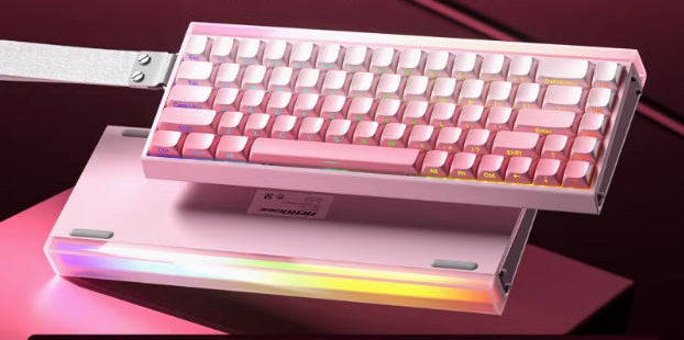Kabellose mechanische Gaming-Tastatur mit fortschrittlichen RGB-Funktionen Brehn