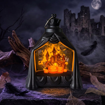 Gruselige Halloween-Laterne