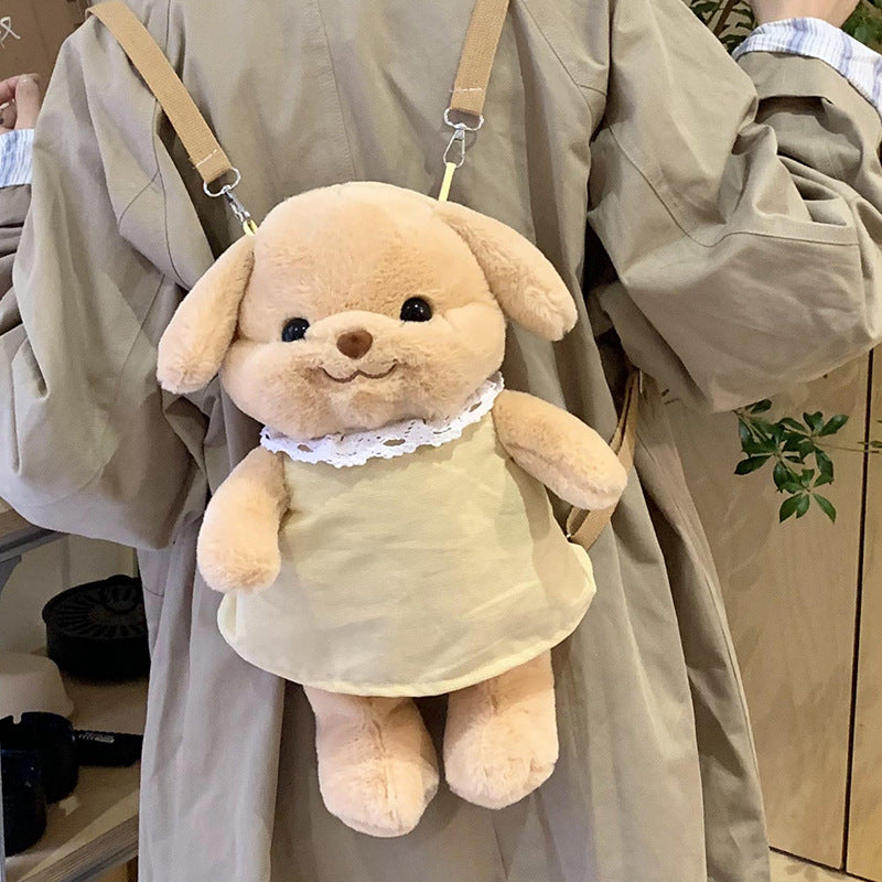 Süßer Plüsch-Rucksack