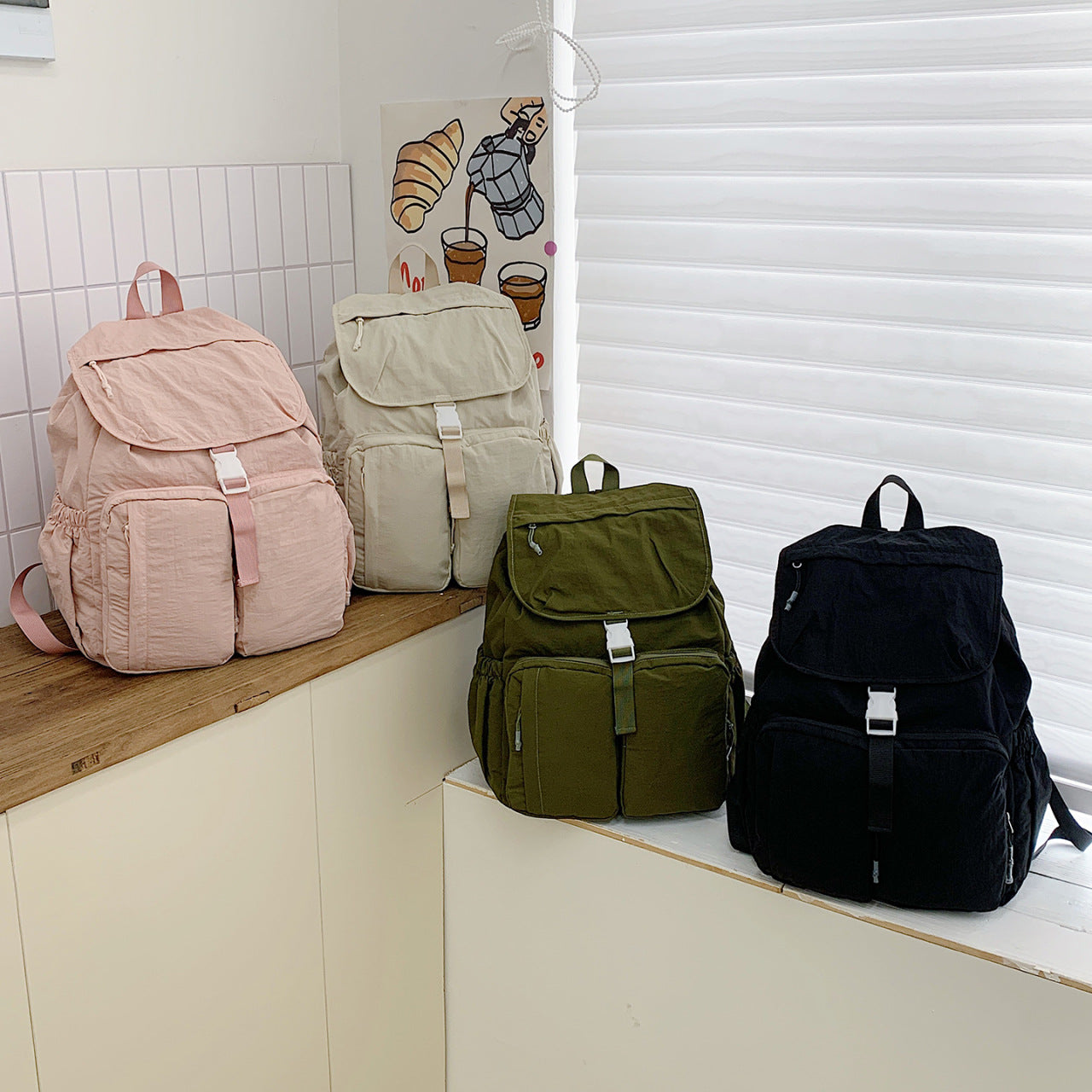 Mehrfachfächer wasserdichter Wanderrucksack Brehn