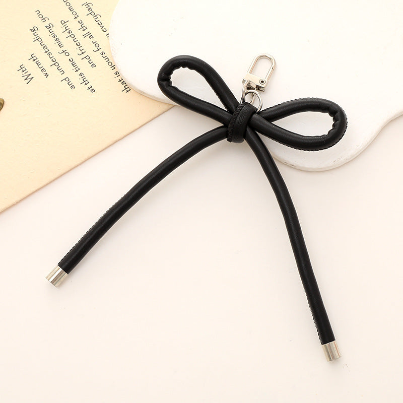 Stylischer Schleifen-Knoten Schlüsselanhänger Halter Brehn
