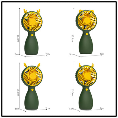 Unisex Tragbarer Handventilator mit fröhlichem Tierdesign Brehn