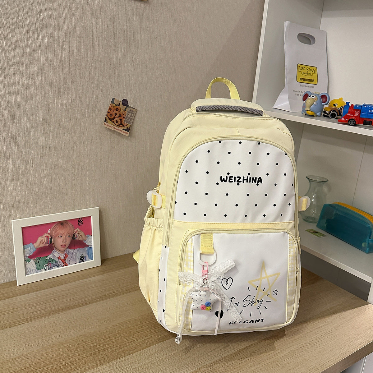 Trendige gepunktete Rucksack Brehn 1791204846