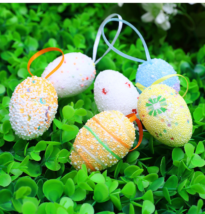 Dekorative Frühlings-Themen Eier Brehn