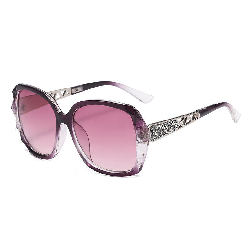 Damen Designer-Sonnenbrille mit glamourösen Akzenten Brehn
