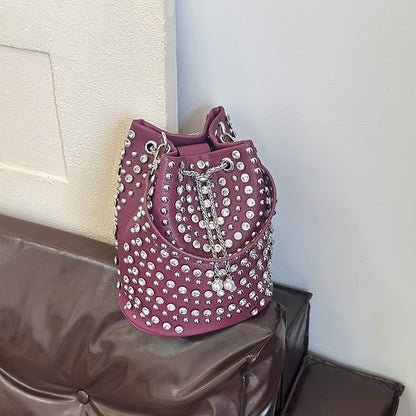 Verzierte Eimer Tote Tasche
