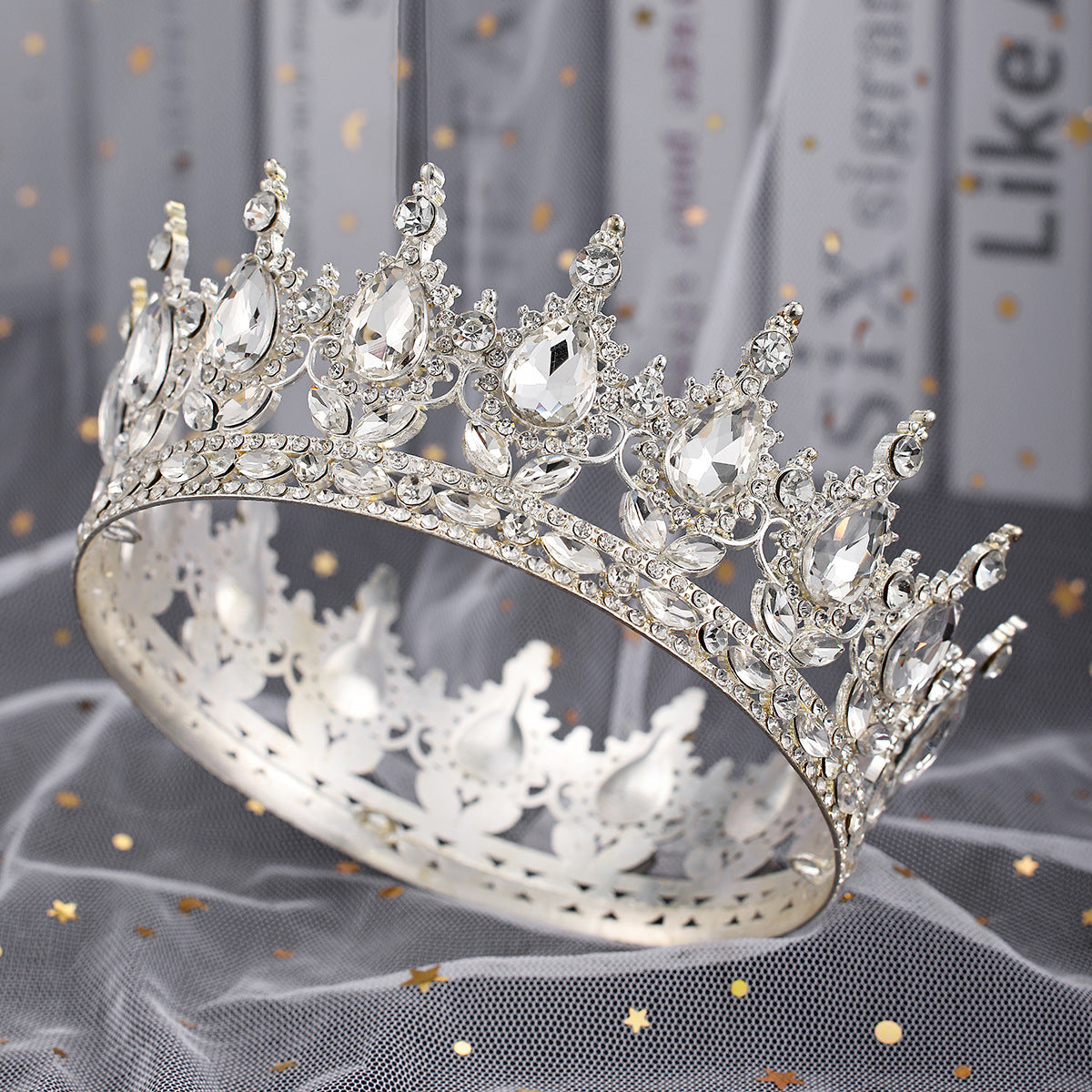 Damen Glamouröse Krone Brehn