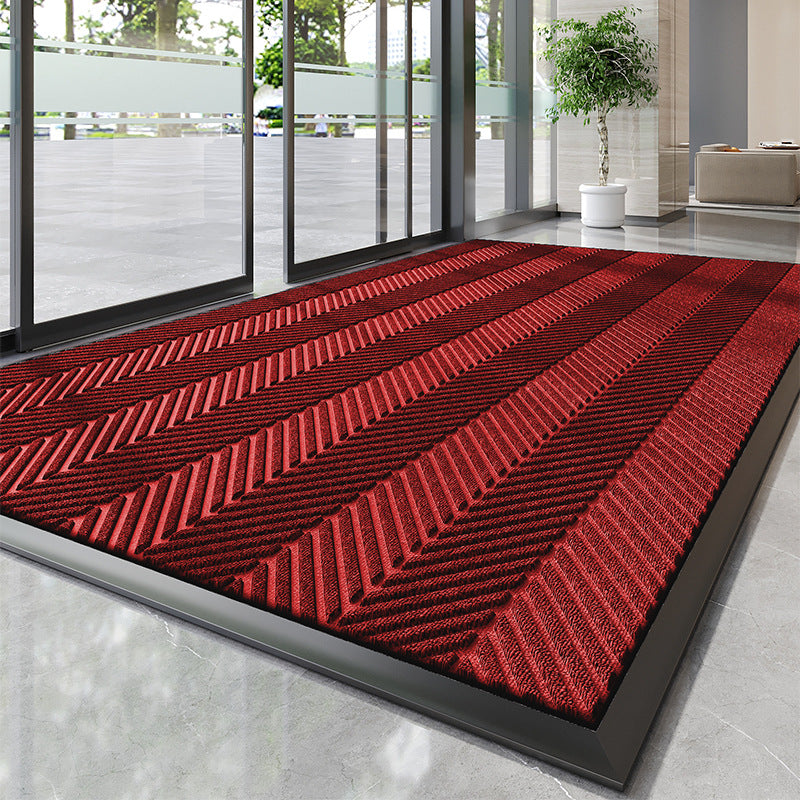 Dekorative Chevron-Muster Eingangsmatte Brehn