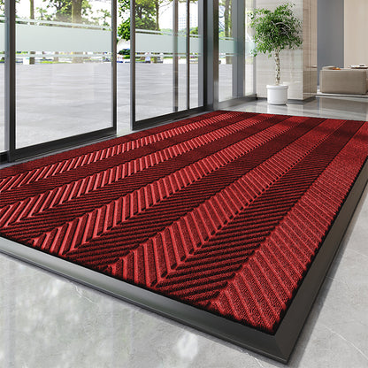 Dekorative Chevron-Muster Eingangsmatte Brehn