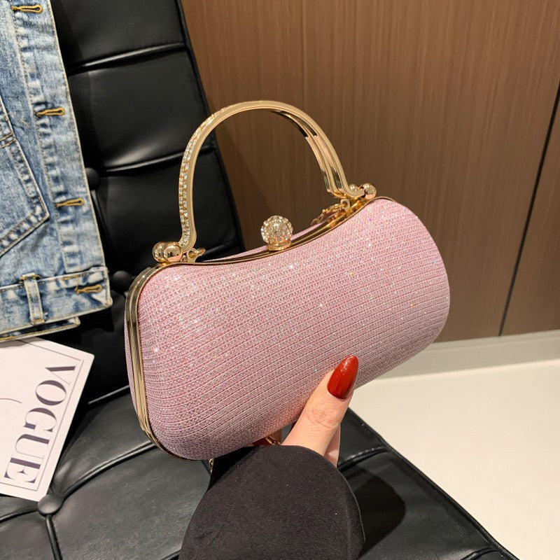 Elegante Perlen Abendhandtasche