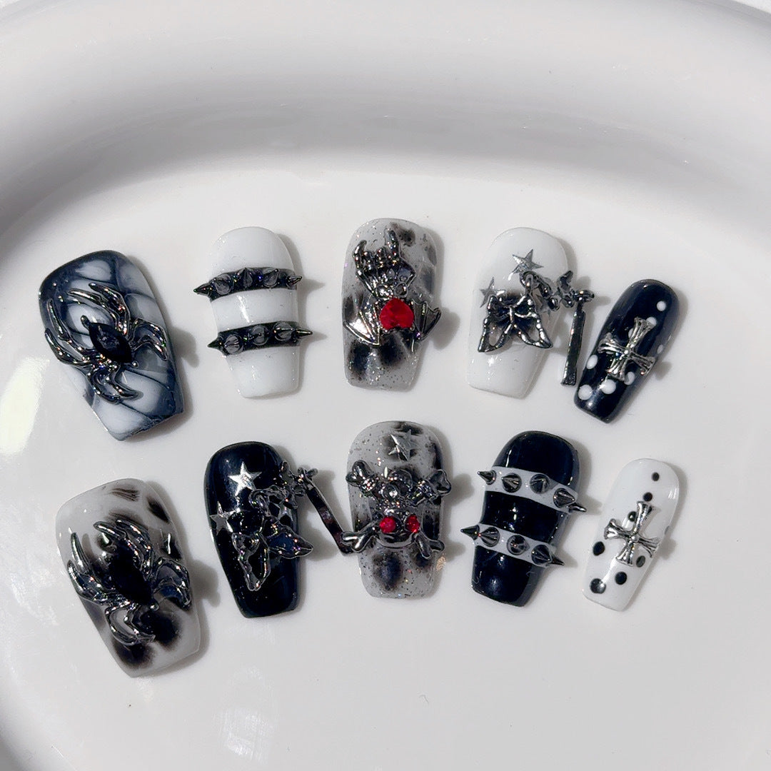 Gothic Nageldekorationsset