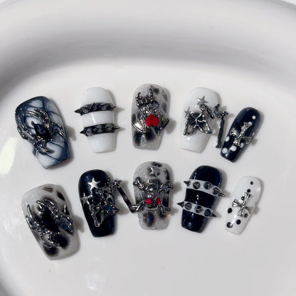 Gothic Nageldekorationsset