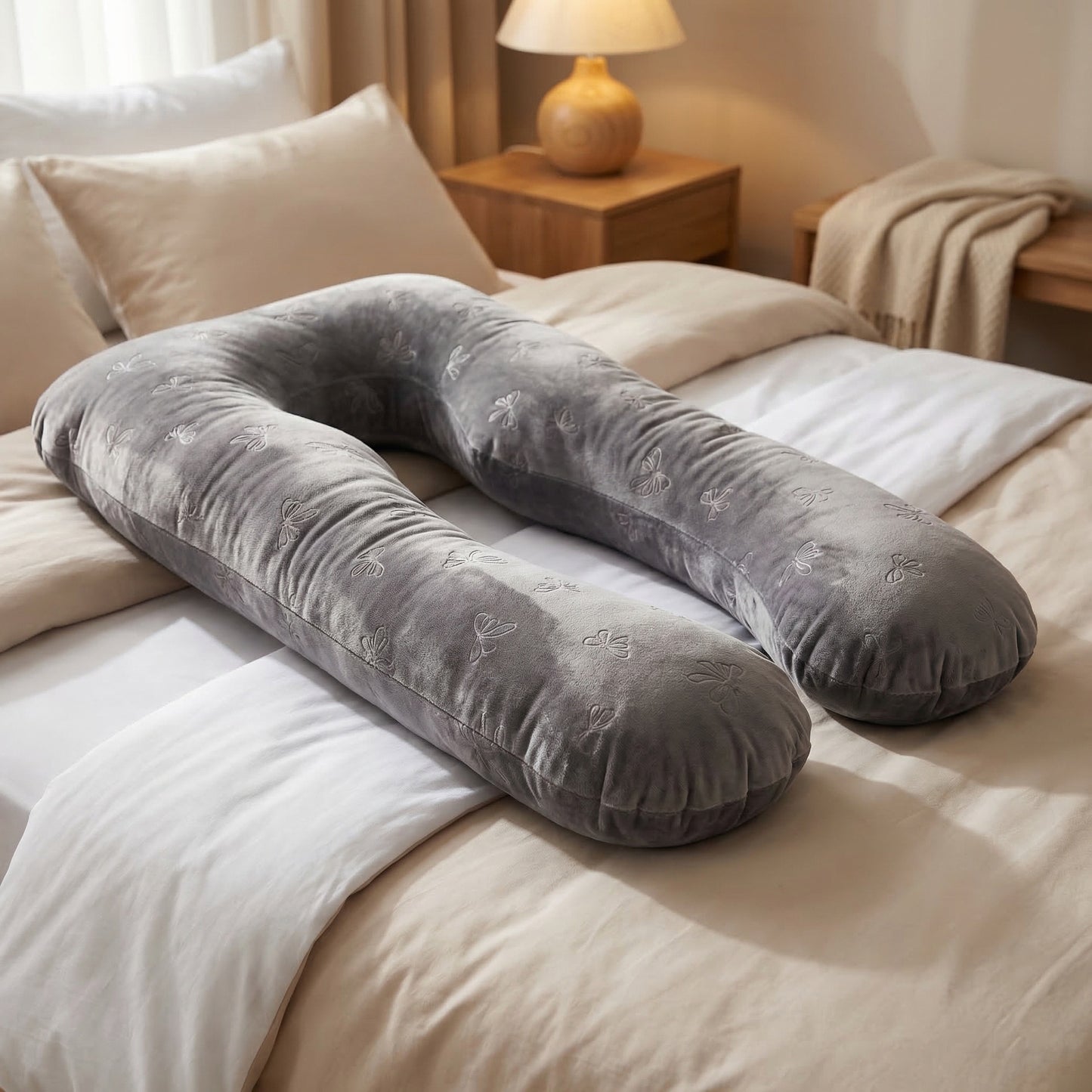 Multifunktionales Und Ergonomisches Entspannungs- Sowie Stillkissen Brehn