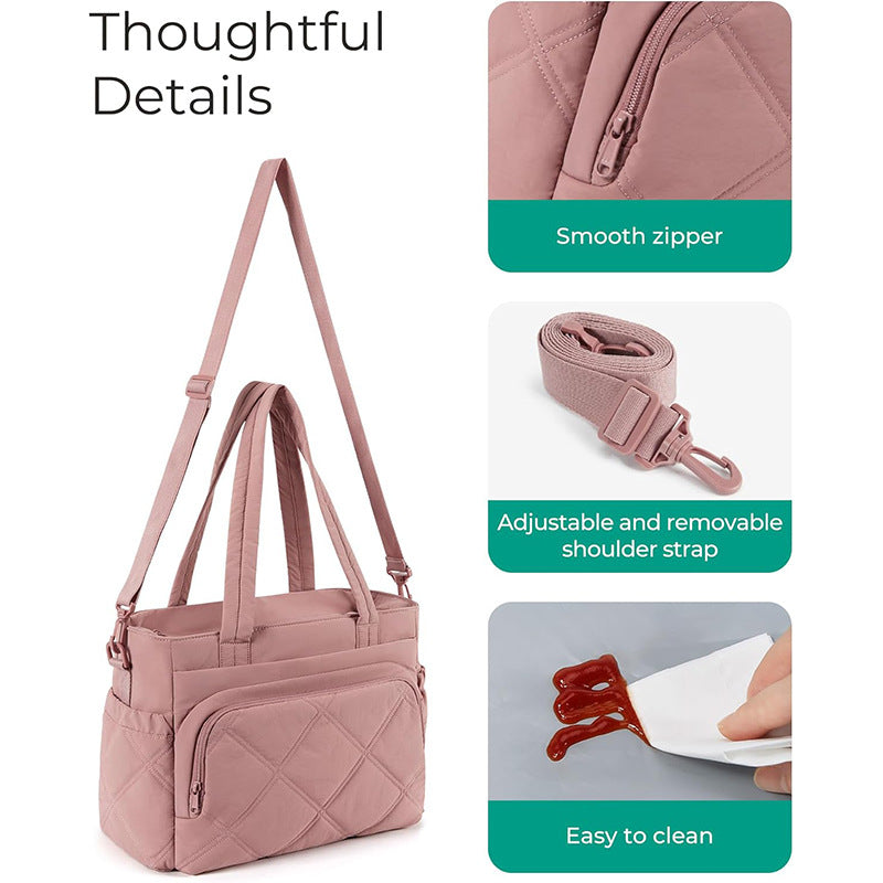 Multifunktionale Laptop-Tasche mit Abnehmbarem Tragriemen Brehn