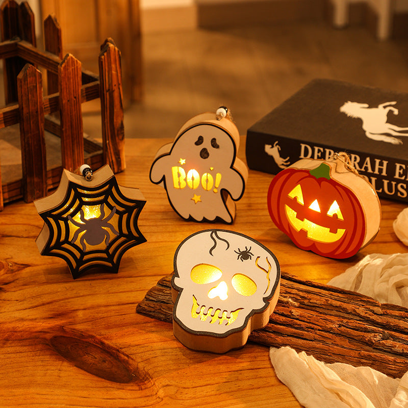 Gruselige LED-Kerze im Totenkopf-Design Brehn