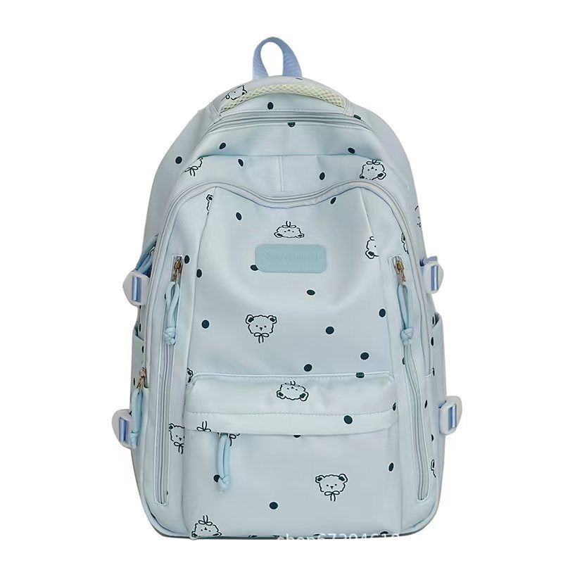 Niedlicher gepunkteter Druck Rucksack Brehn