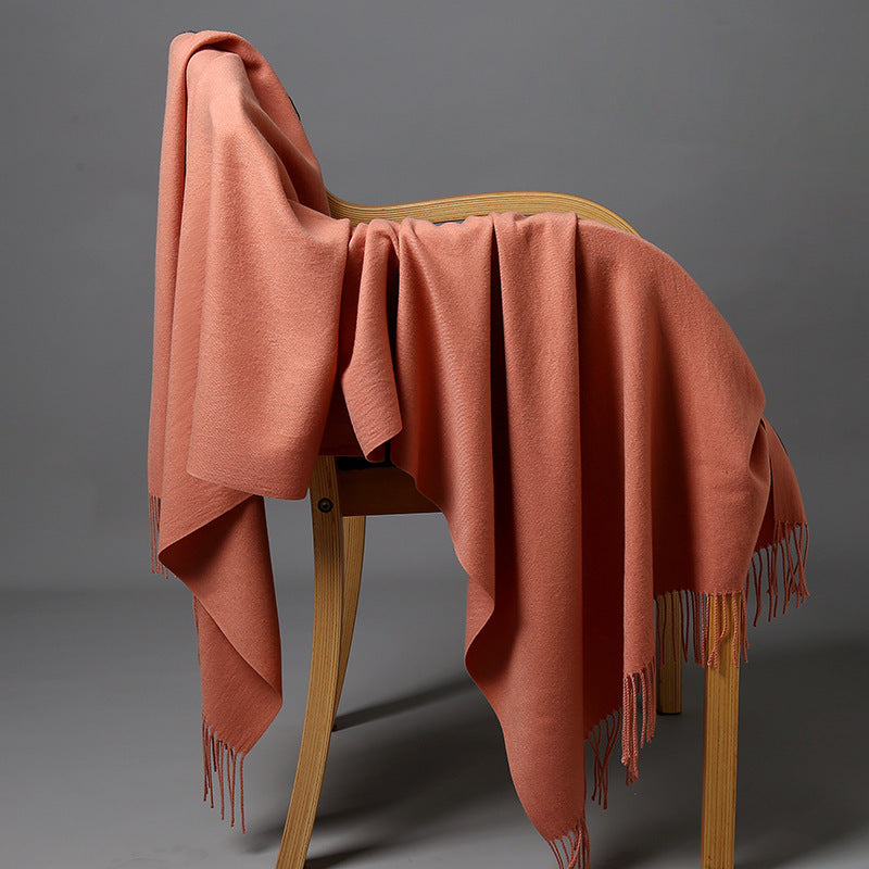 Luxuriöse Cashmere-Mischung Wurfdecke