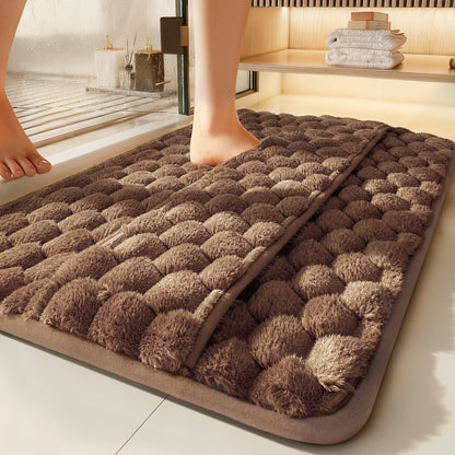 Plüsch Texturiertes Badezimmermatte