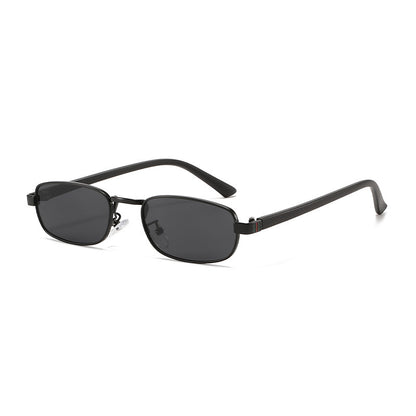 Elegante Vintage-inspirierte rechteckige Sonnenbrille Brehn