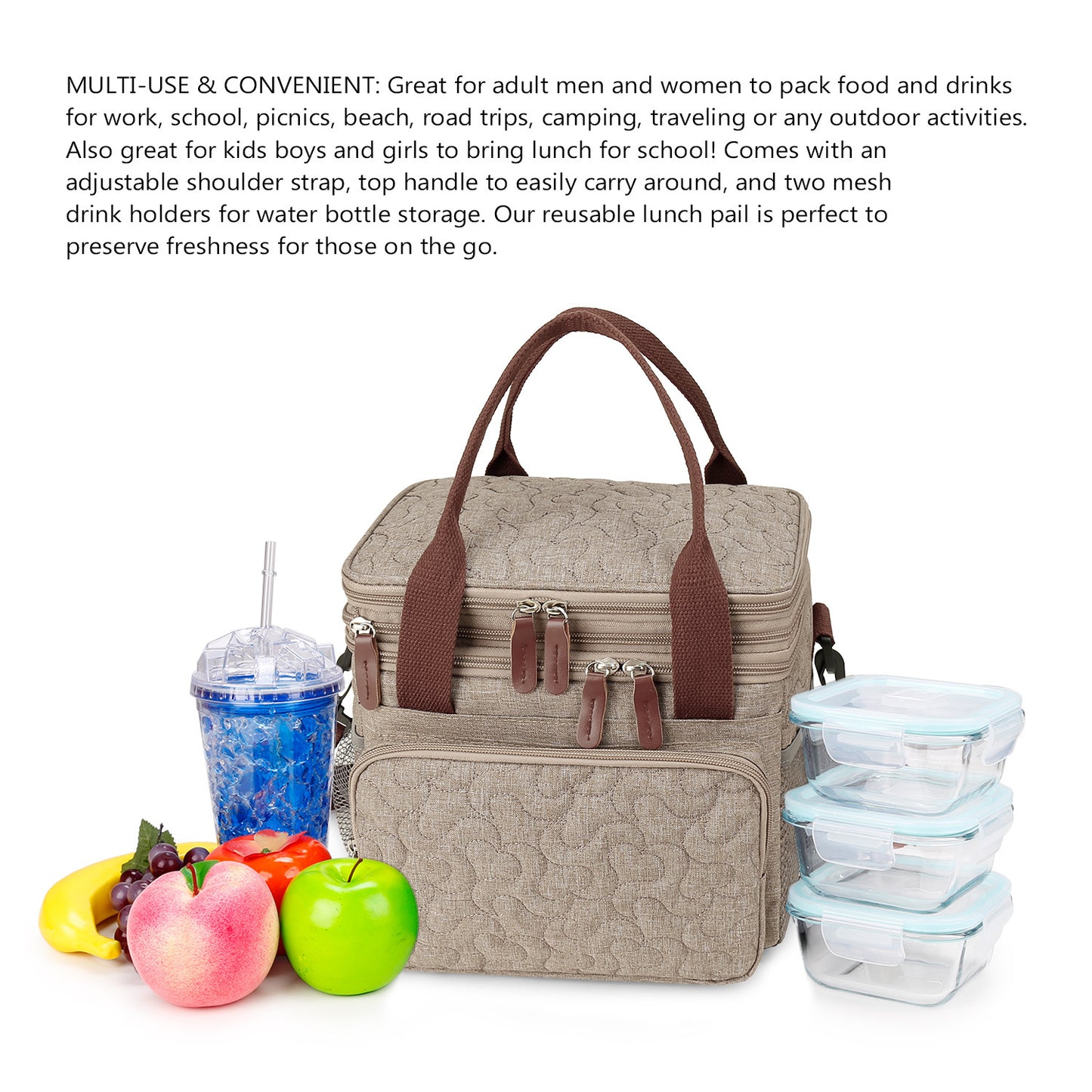 Stilvolle und Funktionale Kühl-Tasche Brehn