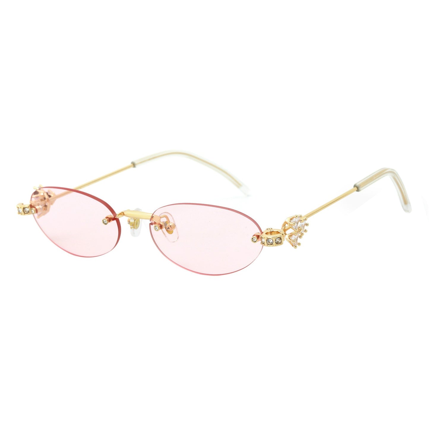 Damen Designer-Sonnenbrille mit luxuriösen Verzierungen Brehn