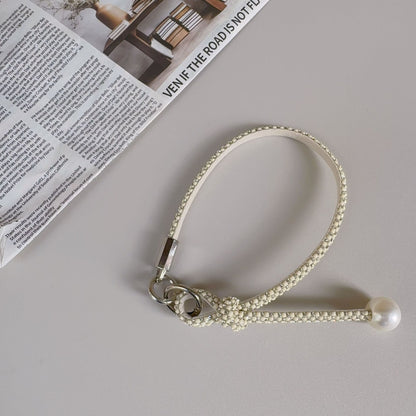 Elegante geknotte Perlenarmband-Band Brehn