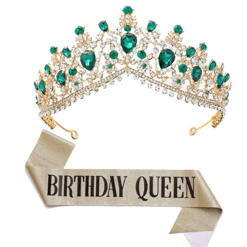 Damen Krone und Sash-Set Brehn