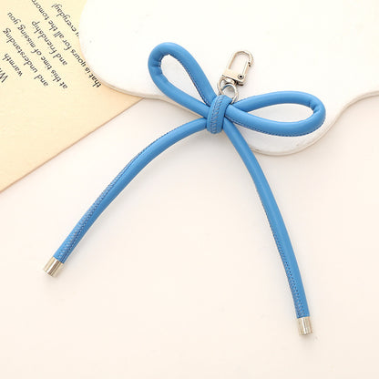 Stylischer Schleifen-Knoten Schlüsselanhänger Halter Brehn