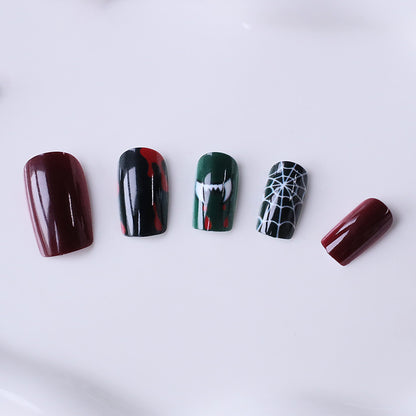 Halloween-Themen Nagelkunst Brehn