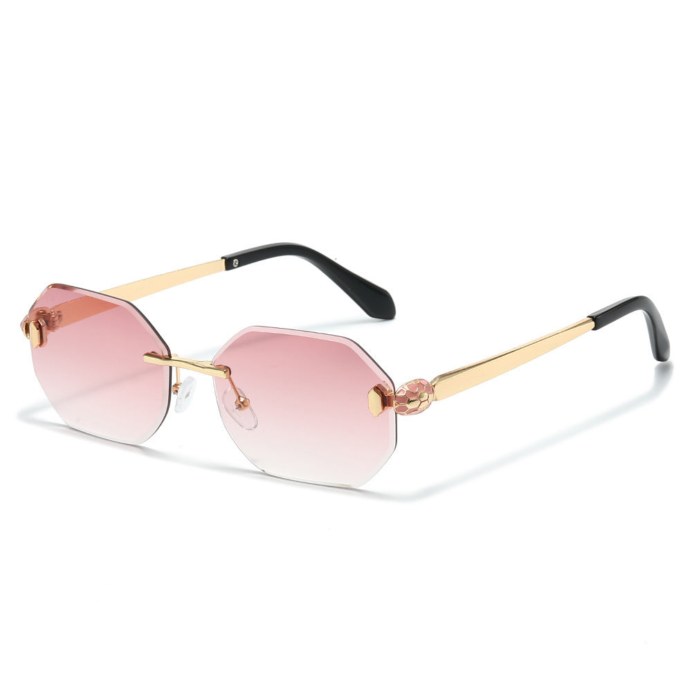 Avant-Garde Geometric Sonnenbrille Brehn
