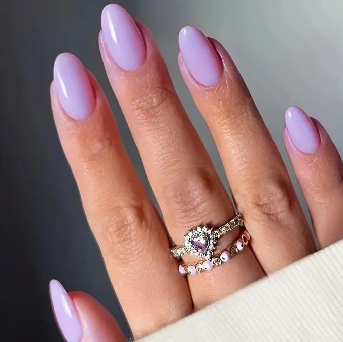 Premium Glänzende Mandel-förmige Nagelkunst Verlängerungen Brehn