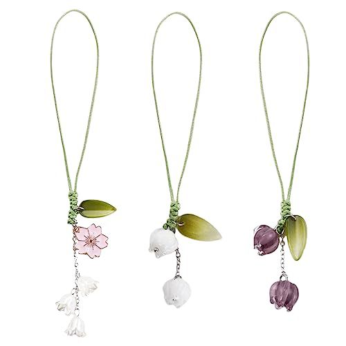 Dekorativer Floral Charm Schlüsselanhänger Brehn
