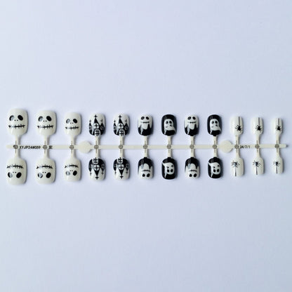 Halloween-Themen Gruselige Nagelkunst-Set