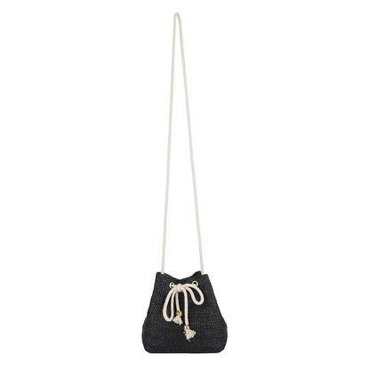 Bohemian-inspirierte gewebte Mini-Zugbandtasche Brehn