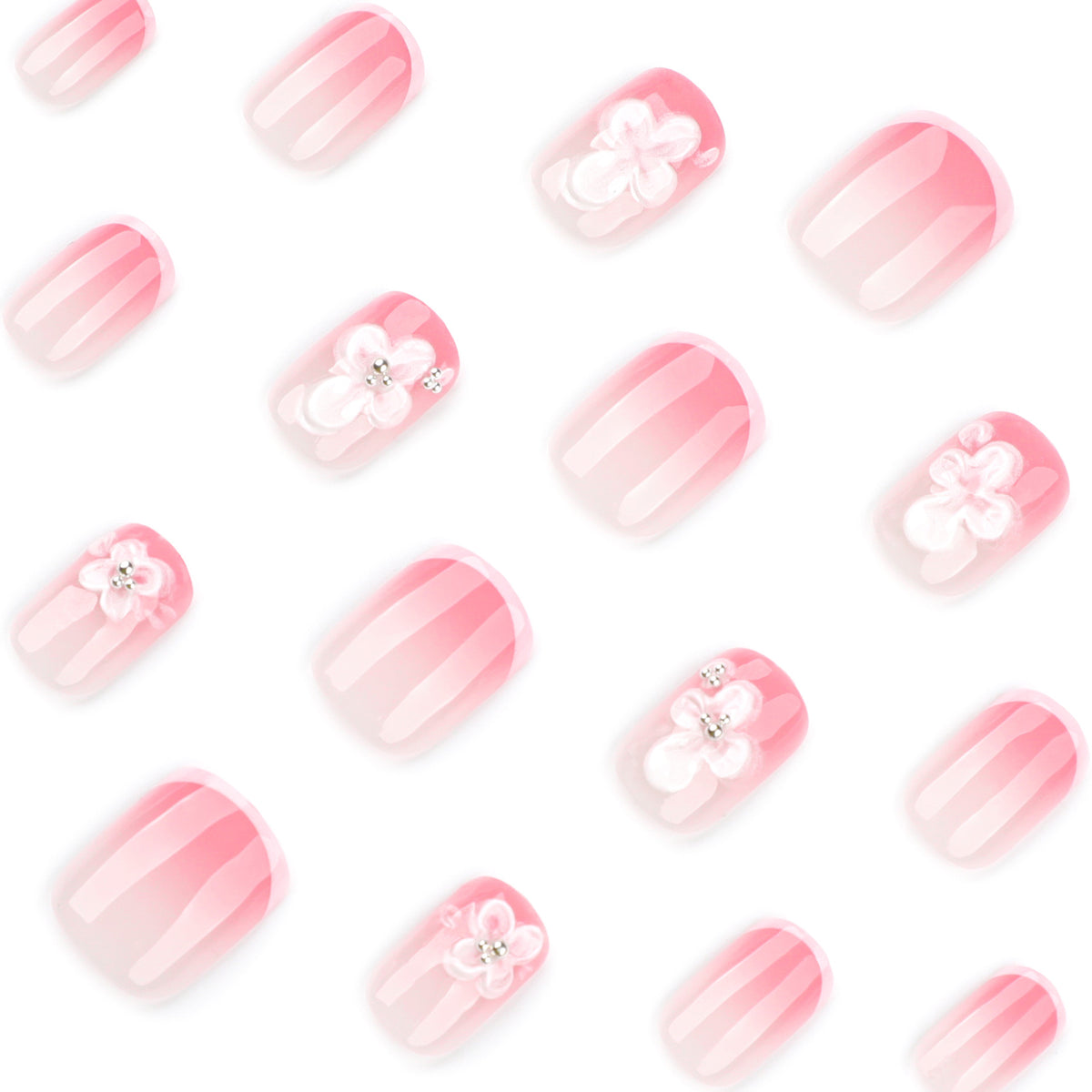 Kunstvolle Nagelkunst mit floralem Design Brehn