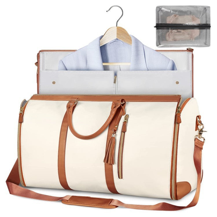 Stilvolle Reise-Tasche mit Integriertem Anzugfach Brehn