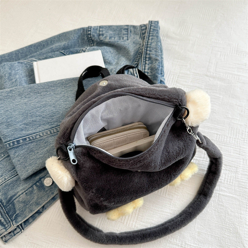 Plüsch Rucksack mit Niedlichem Pinguin-Design Brehn
